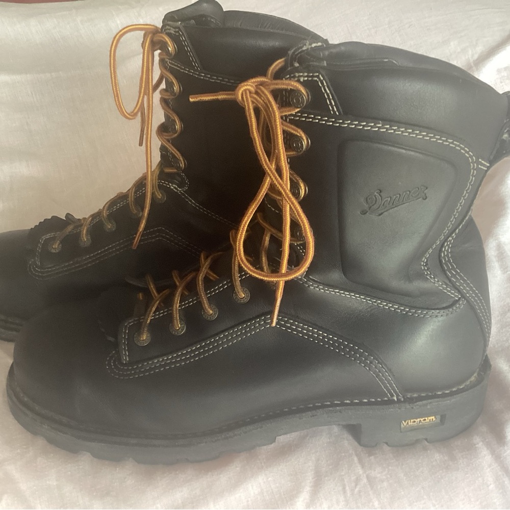 DANNER QUARRY 8” - logger boots, mens, black, size 13